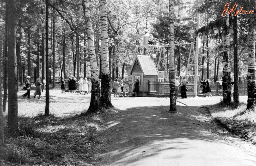 Вичуга - Примерно 1957 г, Вичуга, в городском Ногинском парке.