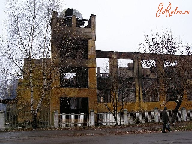 Фурманов - Руина 7ой школы. Сгорела.