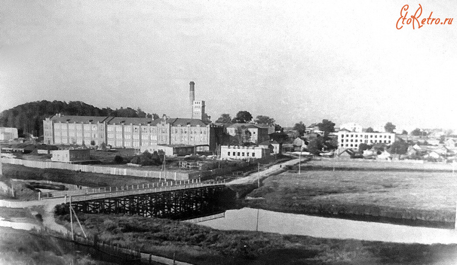 Лежнево - Новые Горки. Лежневский район. Прядильно - ткацкая фабрика.