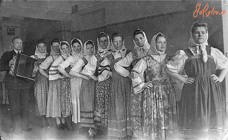 Лежнево - Новые Горки. Лежневский район. Фабричная самодеятельность.