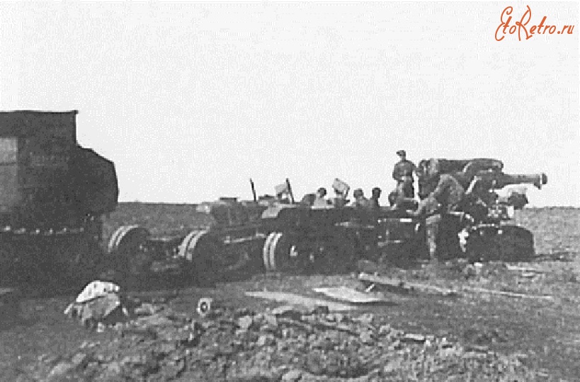 Калининградская область - Разоружение последнего орудия на последнем ОП под Кенигсбергом. Апрель 1945 г.