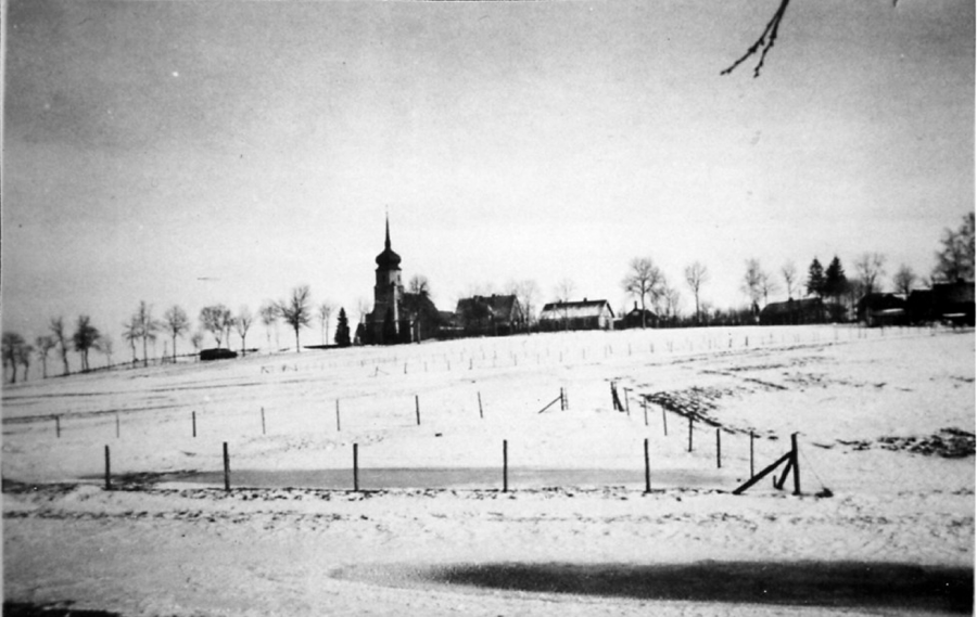 Калининградская область - Argenbrueck. Kirche im Winter.