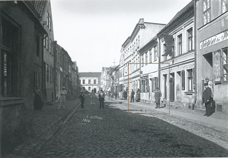 Калининградская область - Wehlau, Pregelstrasse, Ansicht von Osten.