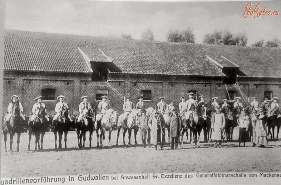 Калининградская область - Generalfeldmarschall von Mackensen in Gudwallen.