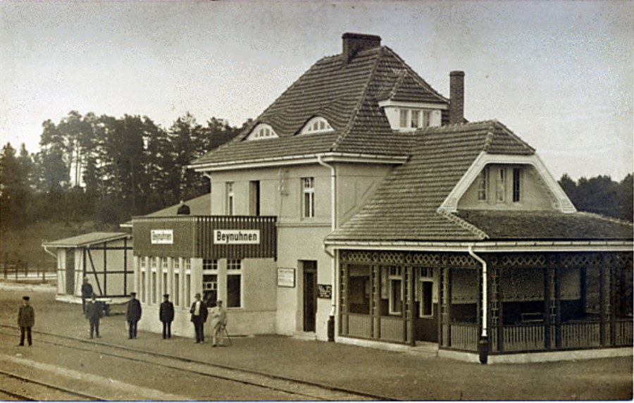 Калининградская область - Beynuhnen. Bahnhof.