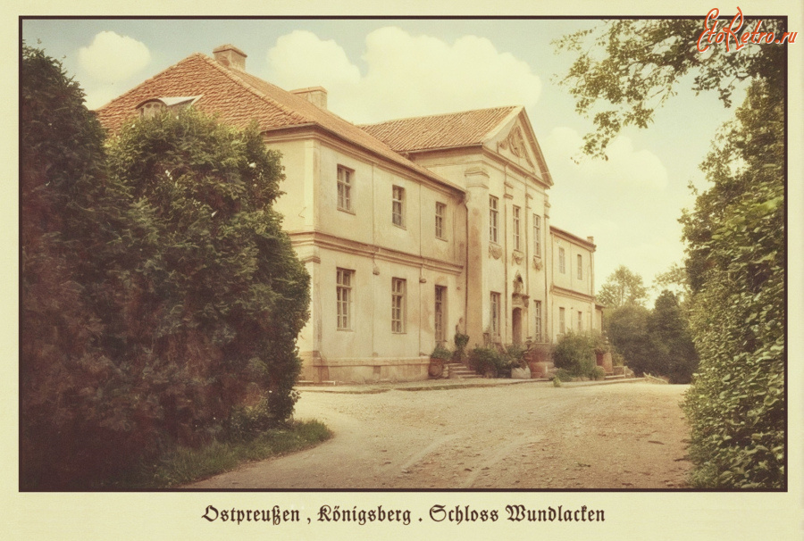Калининградская область - Ostpreussen , Schloss Wundlaсken