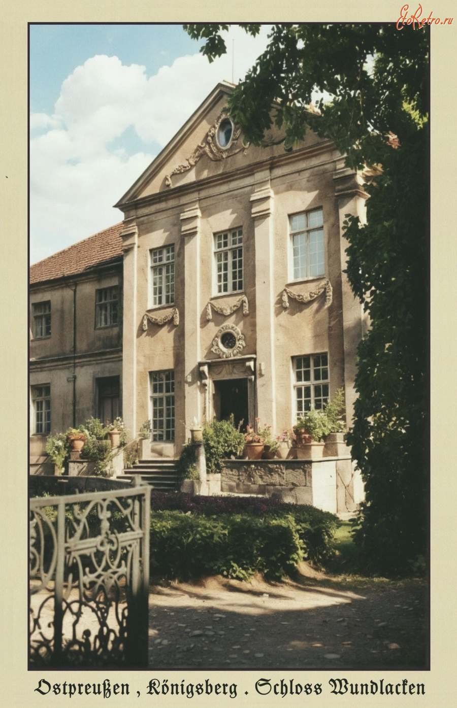 Калининградская область - Ostpreussen , Konigsberg . Schloss Wundlaсken