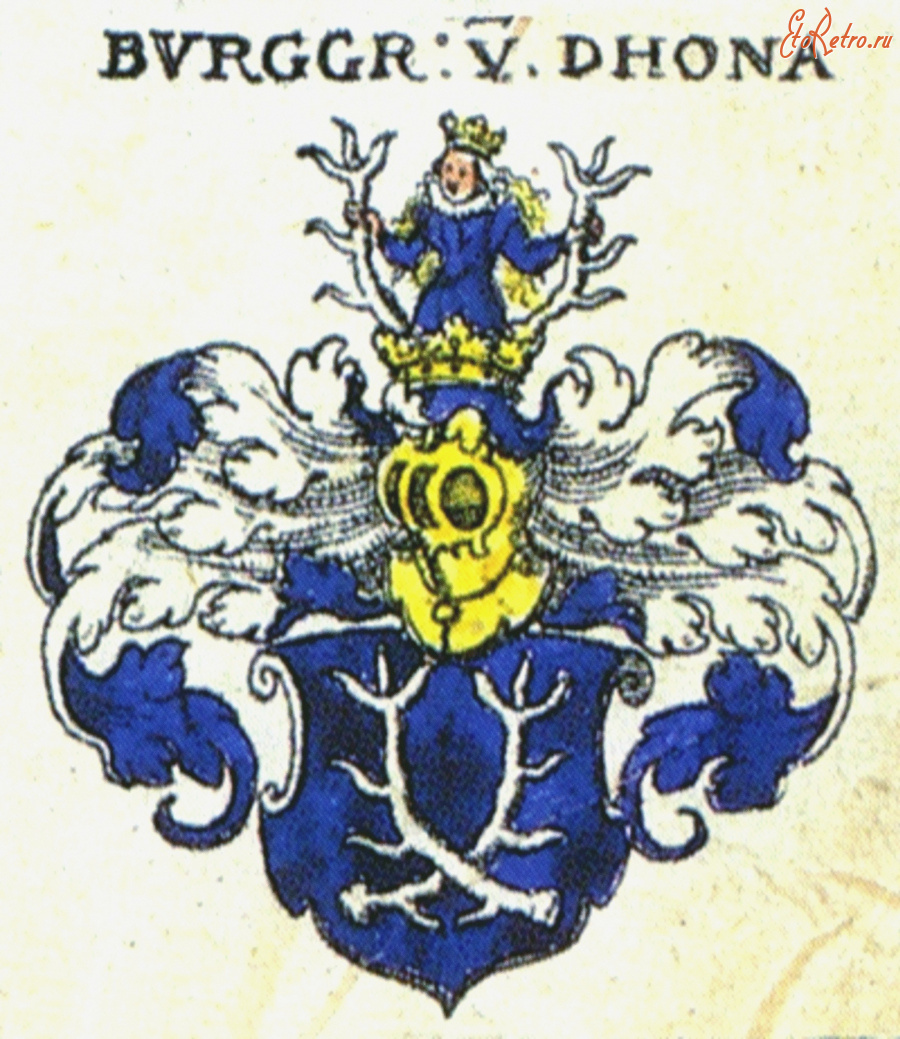 Калининградская область - Wappen Burggrafen zu Dohna