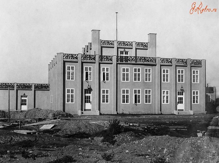 Калининград - Калининград (до 1946 г. Кёнигсберг). Завершение строительства аэропорта в Девау 1922 год.