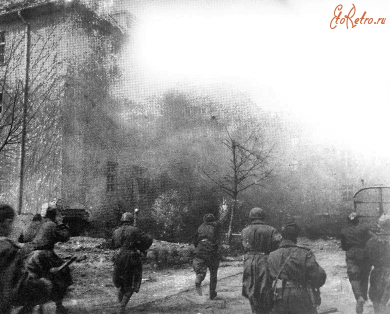 Калининград - Кёнигсберг 9 апреля 1945 года.