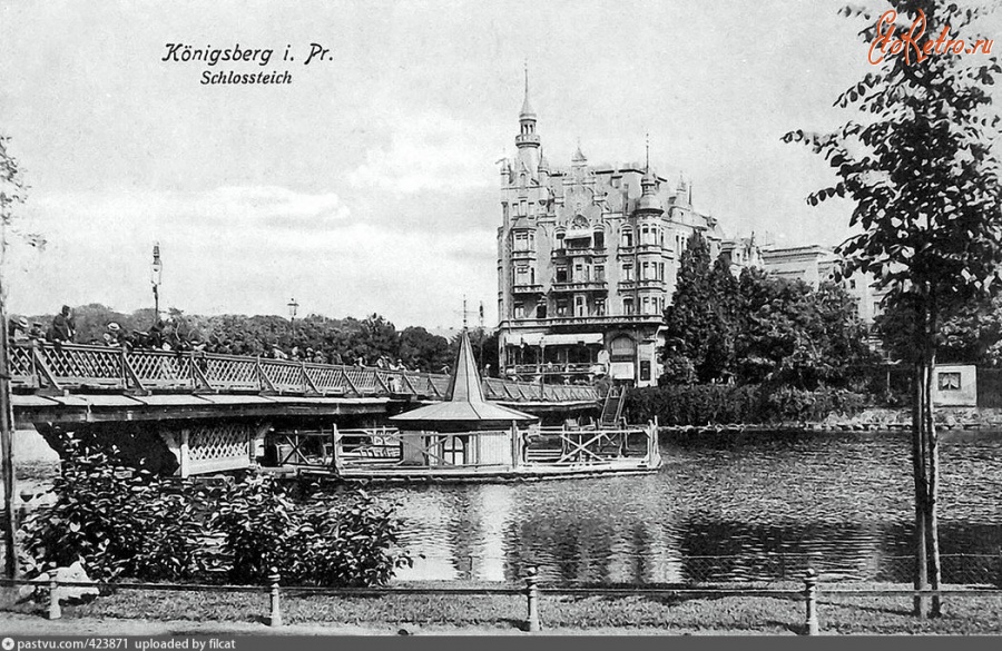 Калининград - Brucke und Schwanenhaus 1903—1907, Россия, Калининград