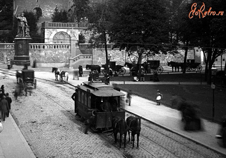 Калининград - Кенигсберг. Площадь Кайзера Вильгельма I (Kaiser-Wilhelm-Platz).