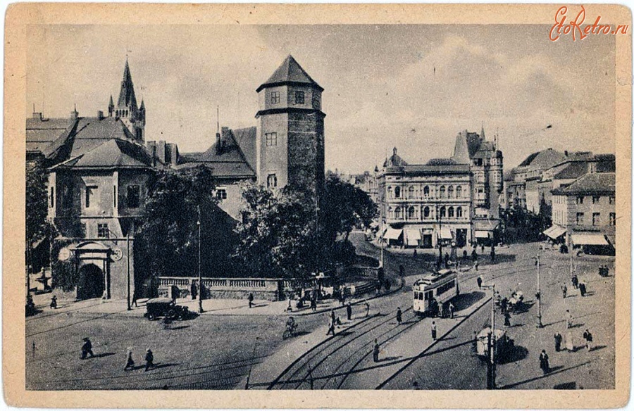Калининград - Кёнигсберг. Монетная площадь (Muenzplatz).