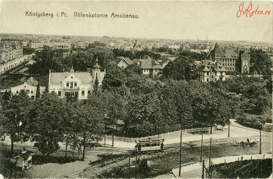 Калининград - Koenigsberg. Villenkolonie Amalienau.