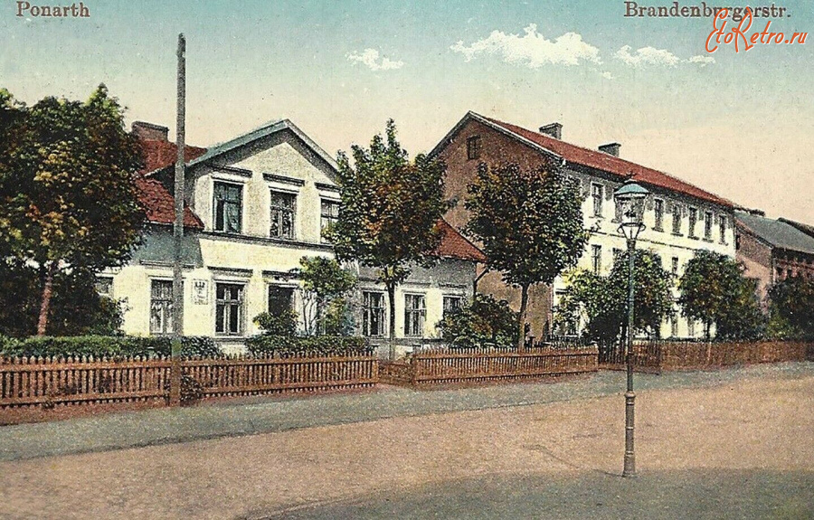 Калининград - Koenigsberg. Ponarth. Brandenburgerstrasse.