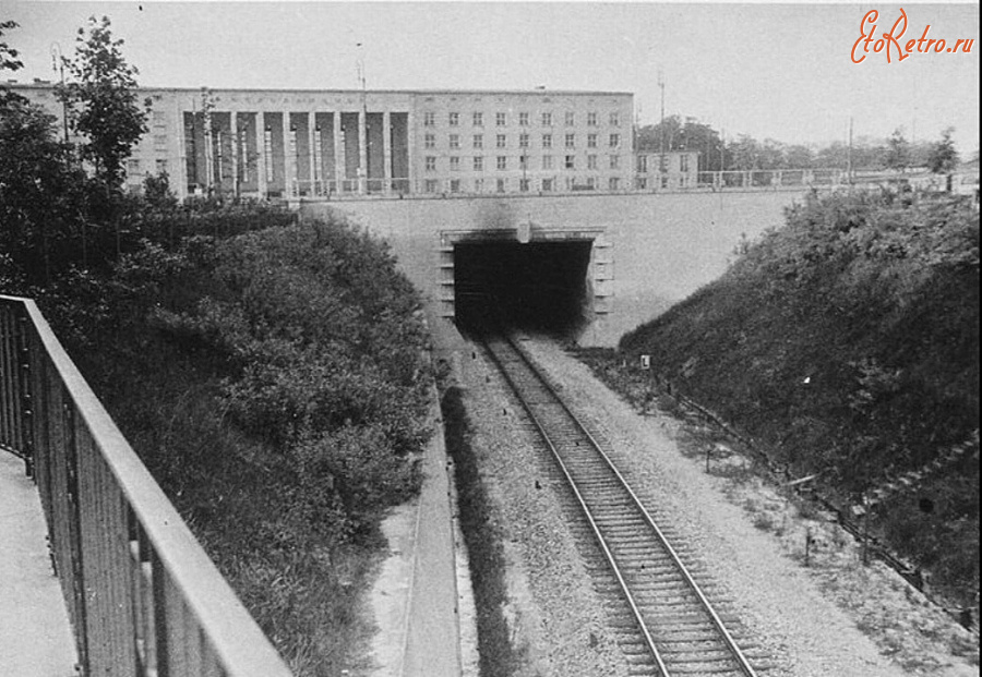 Калининград - Tunnel am Nordbahnhof.