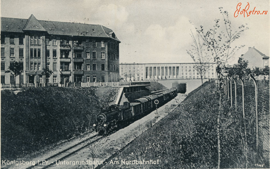 Калининград - Koenigsberg. Untergrundbahn am Nordbahnhof