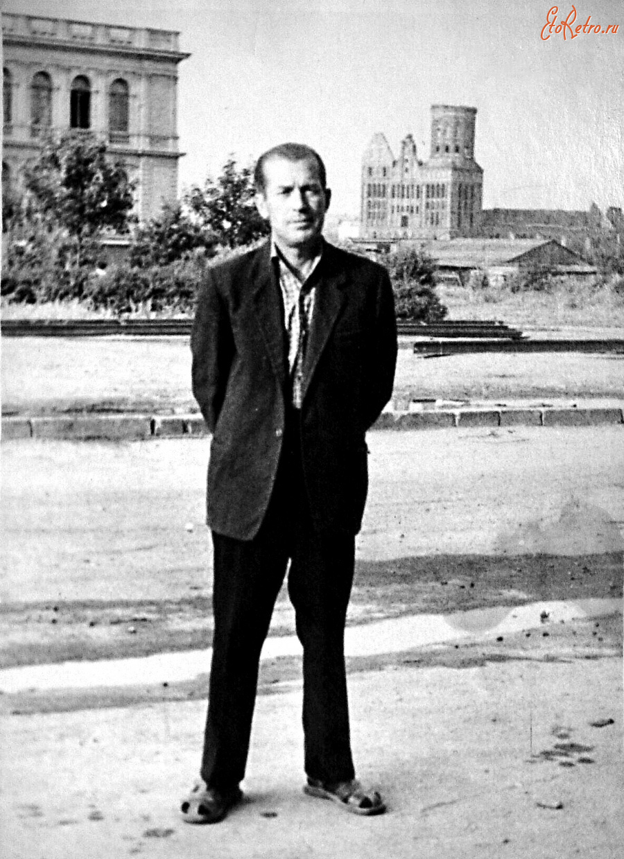 Калининград - Вид на Биржу и Кафедральный собор.