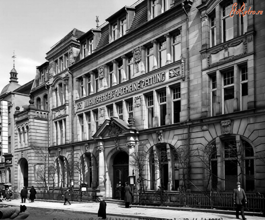 Калининград - Koenigsberg, Theaterstr. 12, Haus der Koenigsberger Allgemeinen Zeitung.