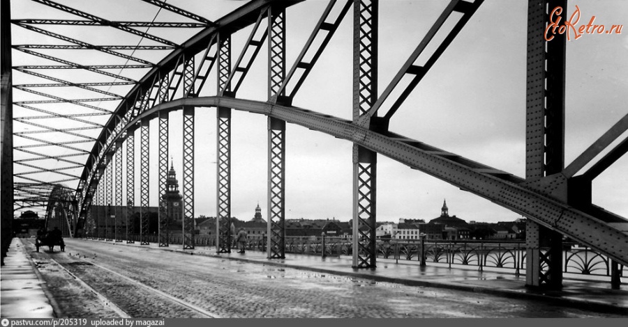 Советск - Мост Королевы Луизы в Тильзите 1910—1930, Россия, Калининградская область, Советск