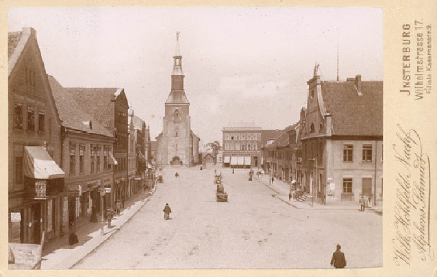 Черняховск - Insterburg. Alter Markt.