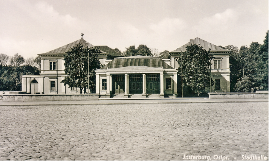 Черняховск - Insterburg, Stadthalle am Neuen Markt.