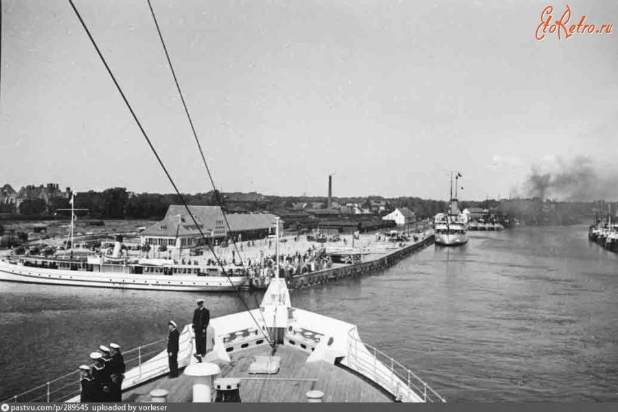 Балтийск - Прибытие в порт Пиллау 1937—1940, Россия, Калининградская область, Балтийский район