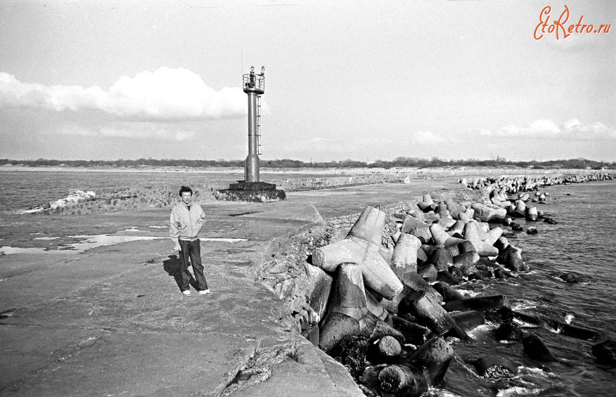 Балтийск - На оконечности Северного мола.