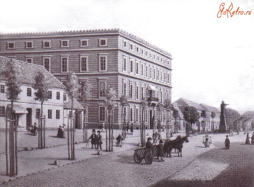 Гусев - Здание старого правительства Гумбиннена 1844 год