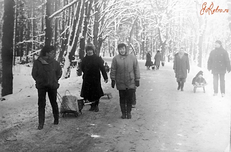 Гусев - Гусев. Зимой в Грэсовском лесу.