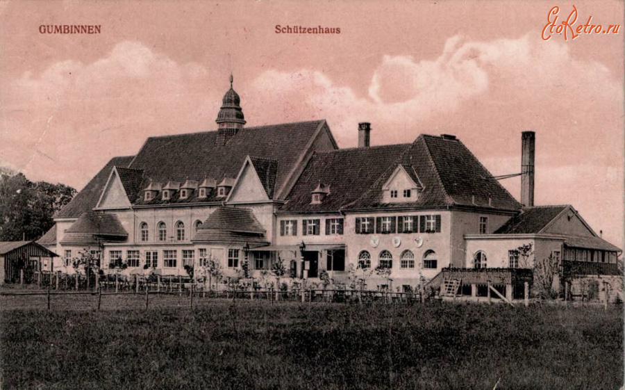 Гусев - Gumbinnen. Schuetzenhaus.