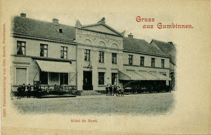 Гусев - Gumbinnen. Hotel du Nord.