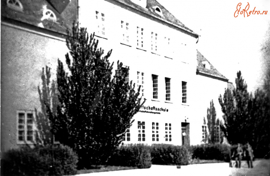 Гусев - Gumbinnen. Schillerstrasse. Landwirtschaftsschule.