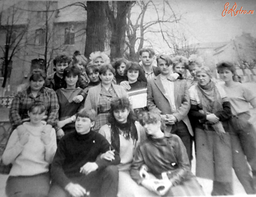 Гусев - Студенты сельхозтехникума.