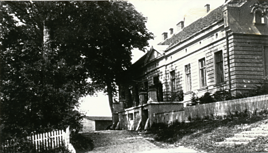 Гусев - Walterkehmen, Gutshaus, Auffahrt.