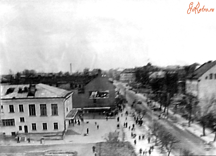 Гусев - Улица Победы. Кинотеатр 