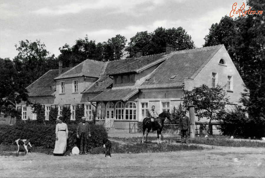 Гусев - Kampischkehmen, Domaenen-Wohnhaus.