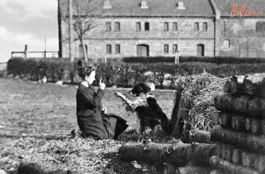 Гусев - Kampischkehmen (Angereck), auf dem Hof.