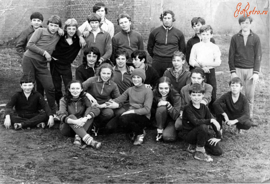 Гусев - Стадион Сельхозтехникума. Спортивная секция школы №4.