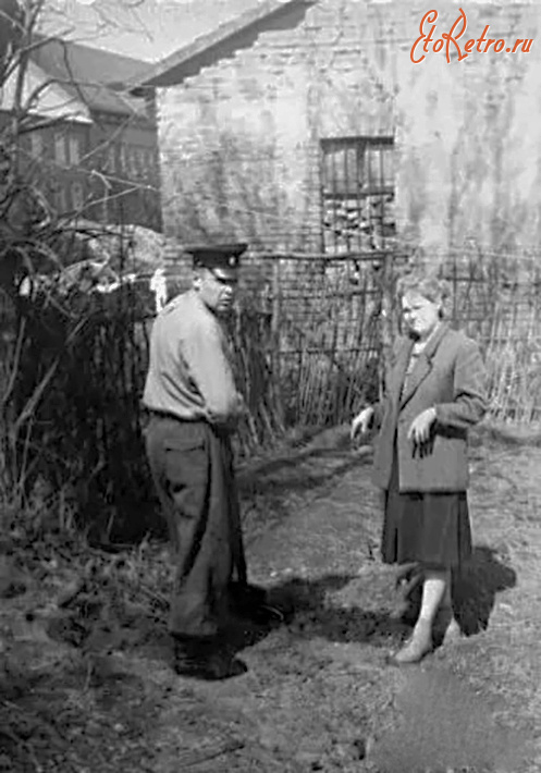 Гусев - Во дворе дома на улице Ульяновых.