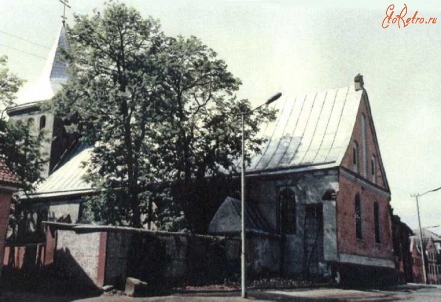 Гвардейск - Die Tapiauer Kirche im Jahre 1992