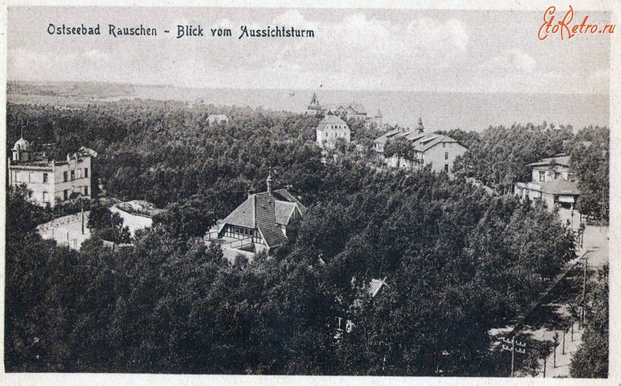 Светлогорск - Rauschen. Blick vom Aussichtsturm.