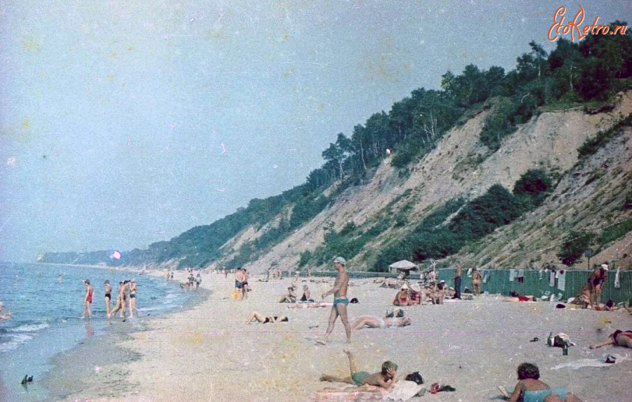 Светлогорск - Дикий пляж в Светлогорске.