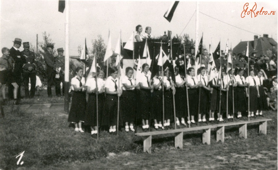 Багратионовск - Preussisch Eylau, Sportplatz, Untergau-Sportfest des BdM