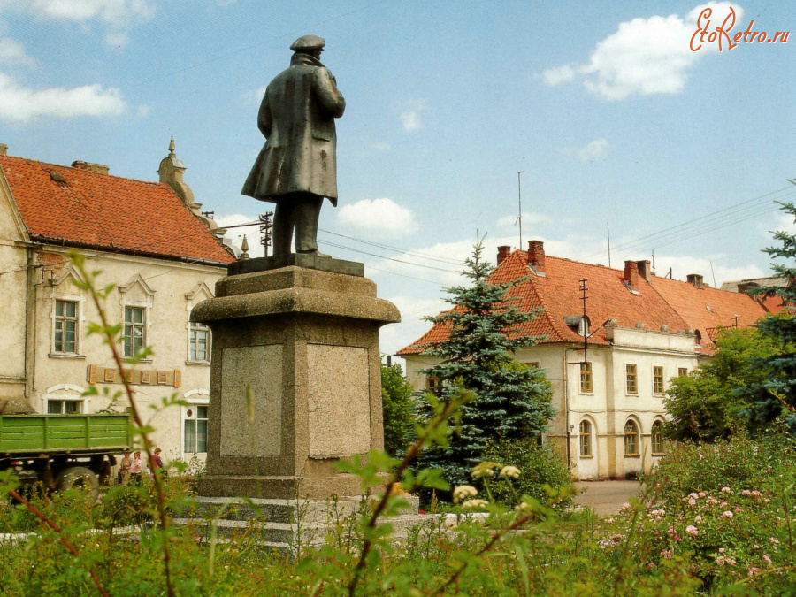 Озерск - Озёрск. Памятник В. И. Ленину.