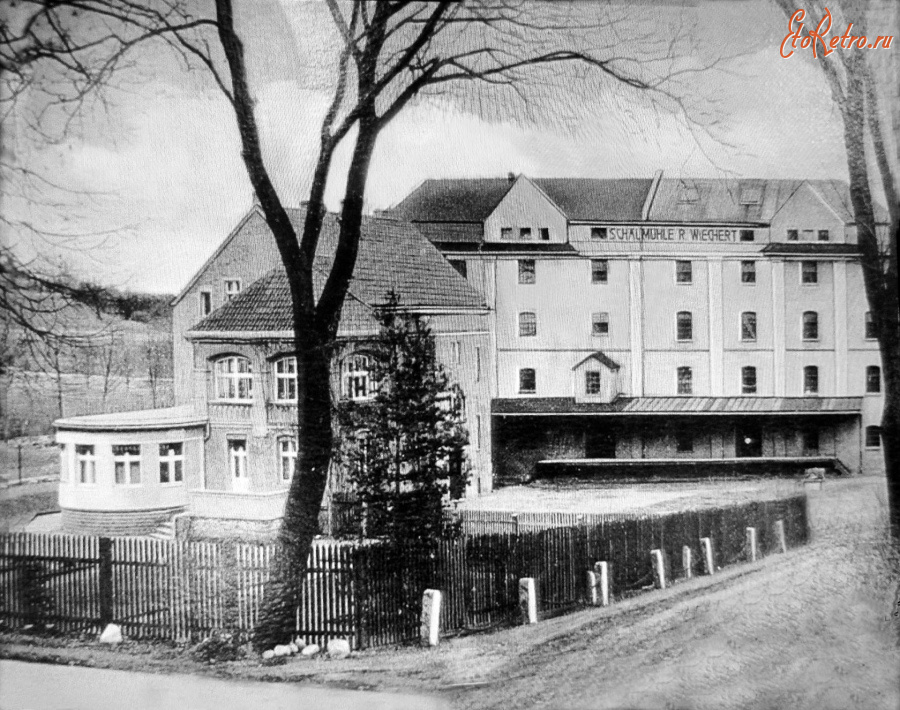 Озерск - Darkehmen, Muehlenwerke Richard Wiechert, Schaelmuehle Rosemund.