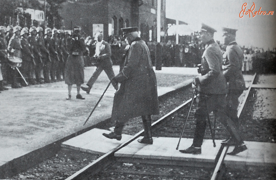 Озерск - Darkehmen. Bahnhof Ost.