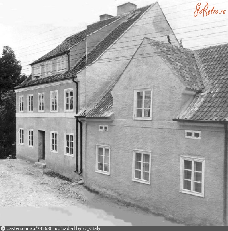 Правдинск - Schefflers Haus am Lustgarten 1900—1945, Россия, Калининградская область, Правдинск