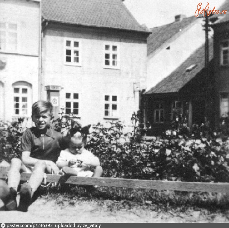 Правдинск - Где это? Kinder in Allenburg 1925—1945, Россия, Калининградская область, Правдинск