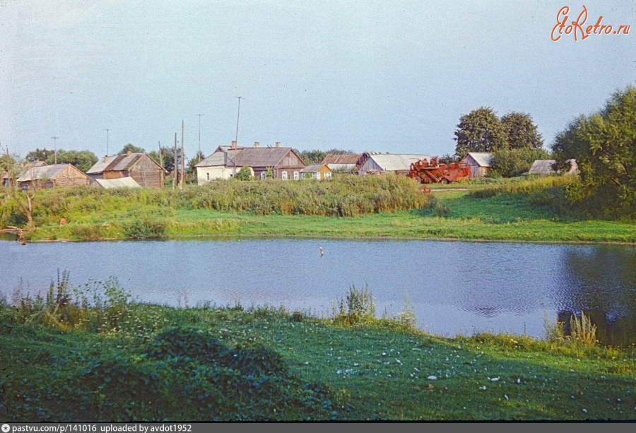 Калужская область - Ямна, Калужская область. Панорама №1 1974, Россия, Калужская область, Юхновский район
